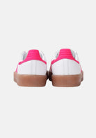 ADIDAS ORIGINALS Sneakers Sambae bianche e fucsia da donna JP9532 . ADIDAS ORIGINALS 