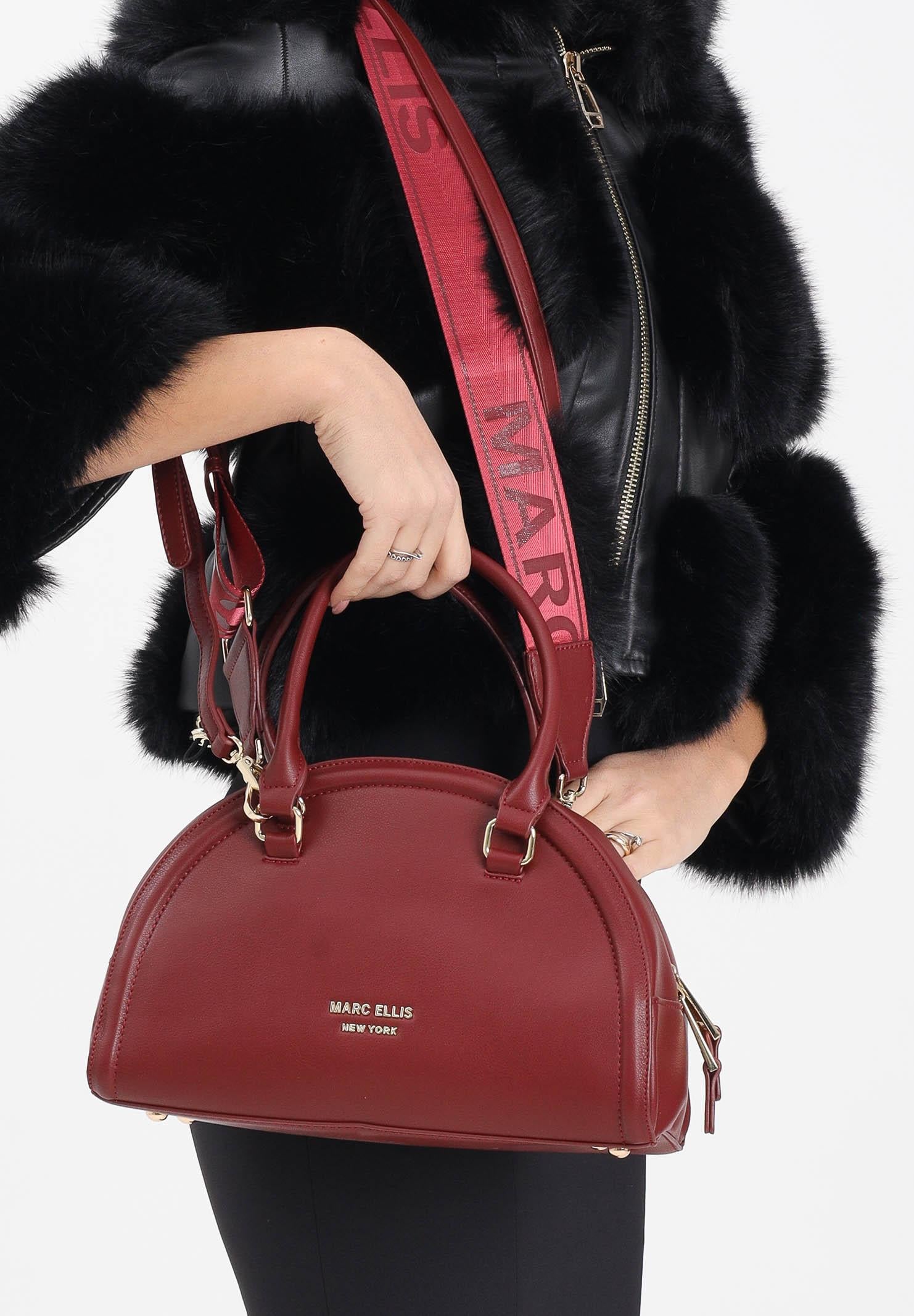 MARC ELLIS Borsa a mano Brilla bordeaux da donna BRILLA-BAG RU MARC ELLIS 