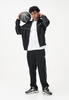 LACOSTE Felpa con zip nera da uomo SH0627 031 LACOSTE 