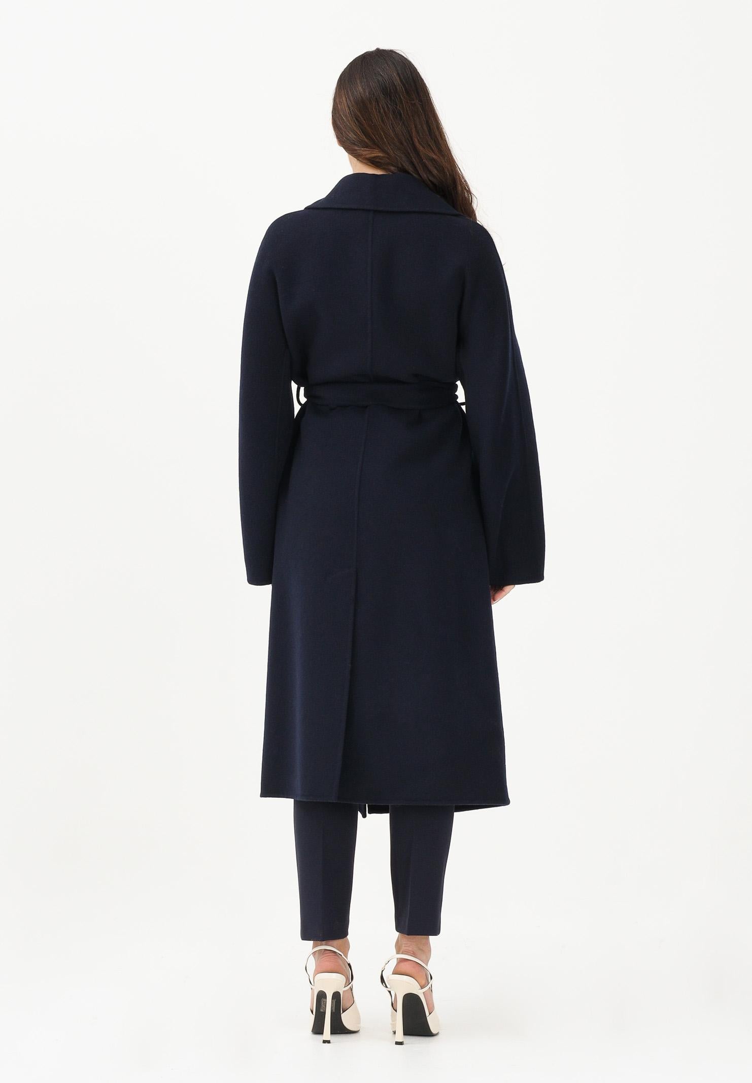 SIMONA CORSELLINI Cappotto lungo blu da donna A25CPCPV1101 V0025 SIMONA CORSELLINI 