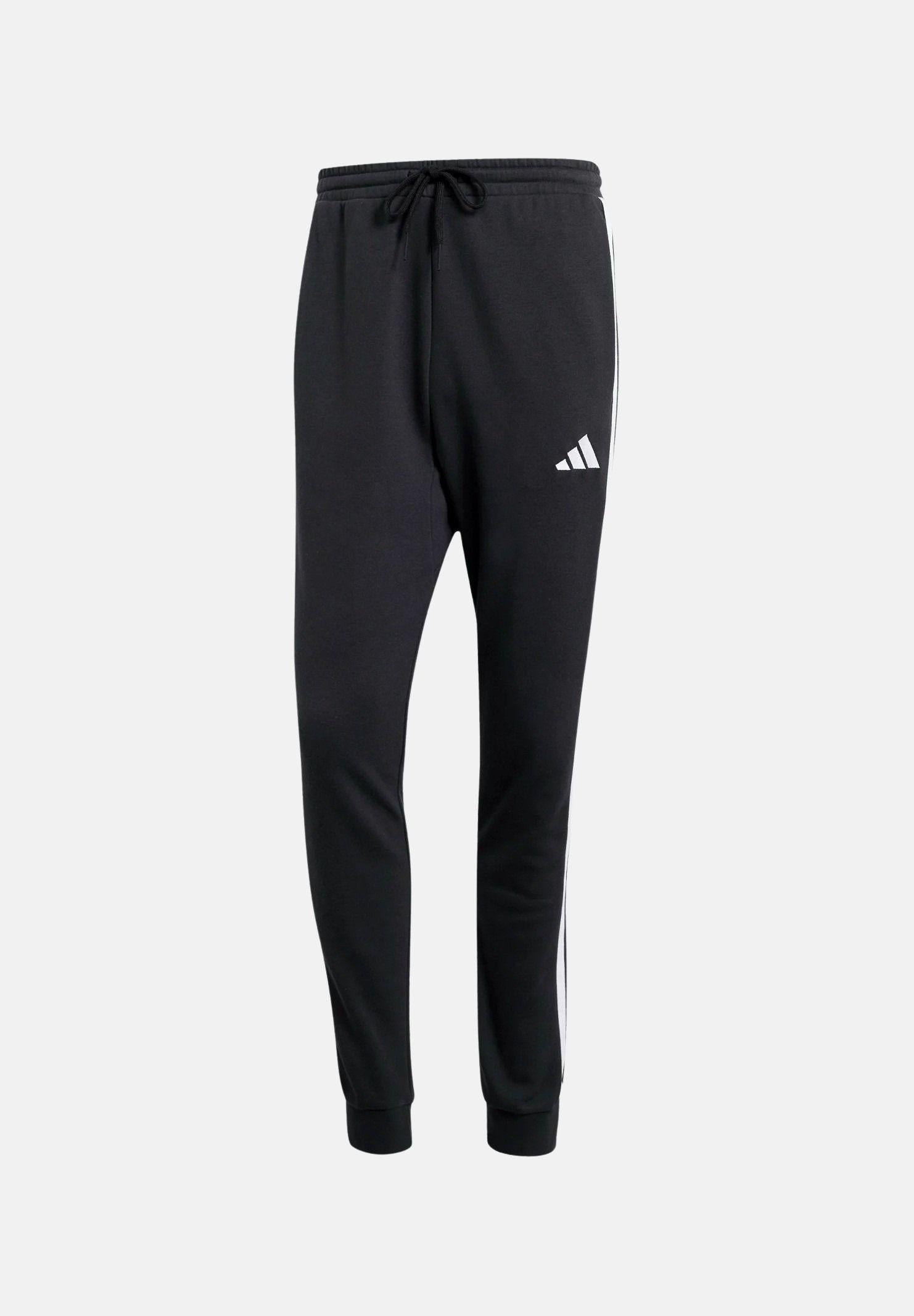 ADIDAS PERFORMANCE Pantalone sportivo Essential 3-Stripes French Terry nero da uomo JD1881 . ADIDAS PERFORMANCE 