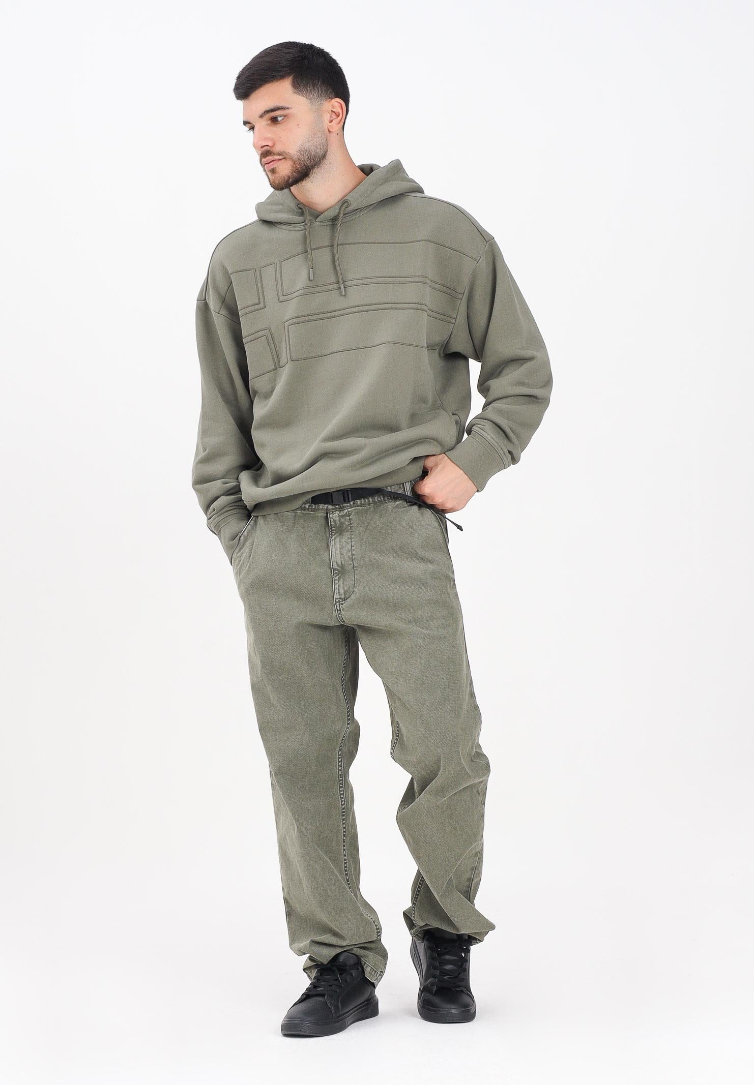 NAPAPIJRI Pantalone Chino Enego verde da uomo NP0A88YEG0A1 . NAPAPIJRI 