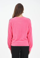 ADIDAS ORIGINALS Maglioncino girocollo Adicolor Holiday Knit fucsia da donna JX7811  ADIDAS ORIGINALS 