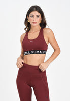PUMA Top sportivo 4KEEPS bordeaux da donna 526962 09 PUMA 