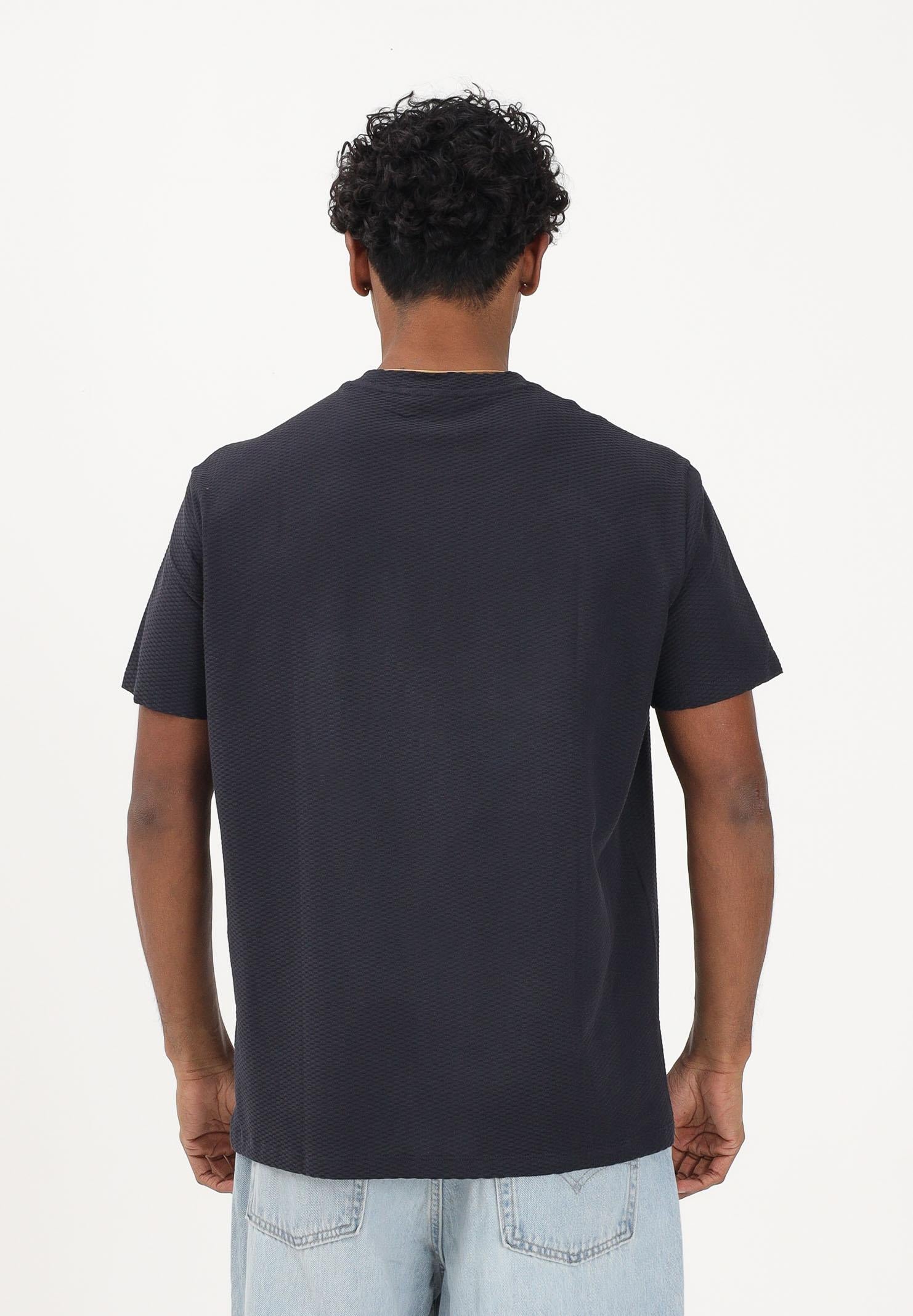 ARMANI EXCHANGE T-shirt a manica corta blu da uomo con logo A|X XM002453AF10337 UB101 ARMANI EXCHANGE 