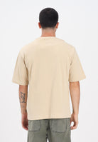PUMA T-shirt a manica corta WARDROBE ESS beige da uomo 629645 83 PUMA 