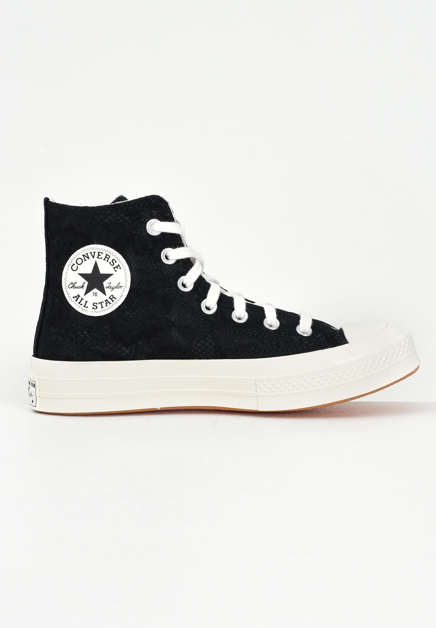 CONVERSE Sneakers Chuck 70 Laces nere da donna A13665C  CONVERSE 