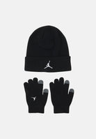 JORDAN Set regalo Essentials composto da berretto e guanti nero per bambino e bambina 9A0836 023 JORDAN 