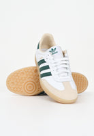 ADIDAS ORIGINALS Sneakers Samba OG bianche e verdi da uomo JS3831  ADIDAS ORIGINALS 