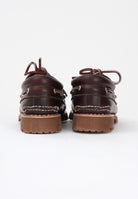 TIMBERLAND Mocassini Timberland® Authentic 3-Eye Lug Handsewn marroni da uomo TB0300032141  TIMBERLAND 