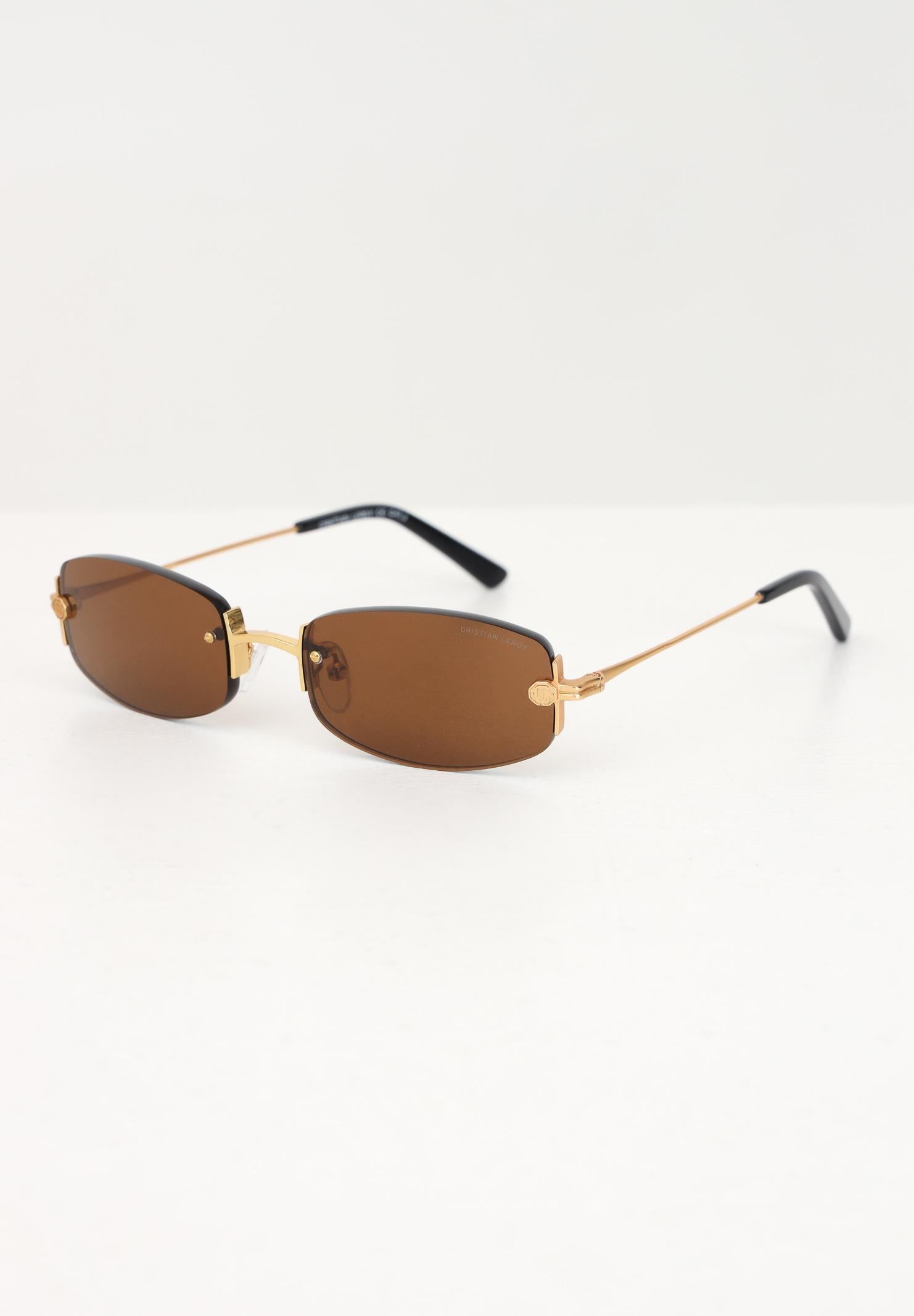 Occhiali marroni per uomo e donna 15022 05 CRISTIAN LEROY 