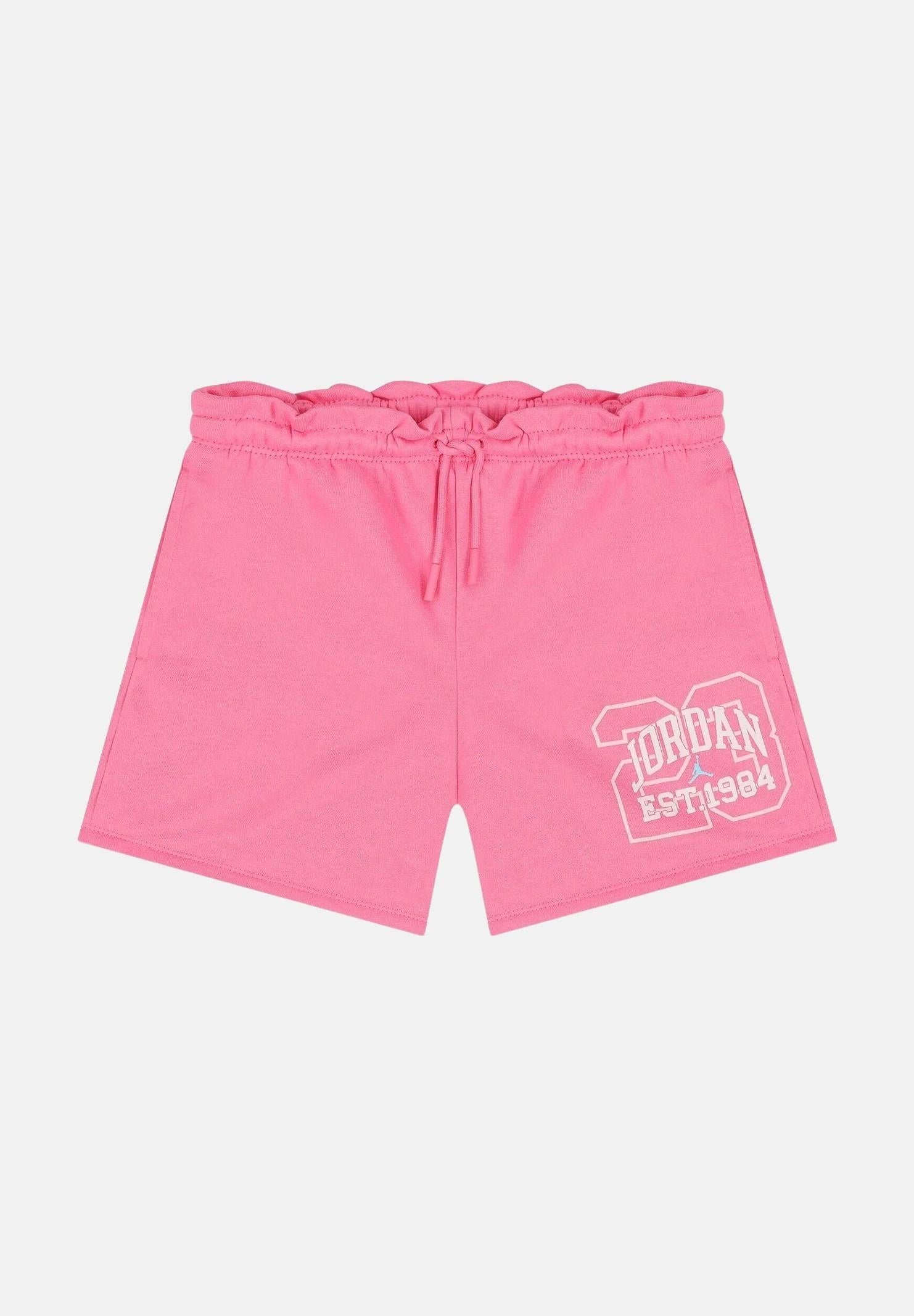 JORDAN shorts Diary Paperbag Pink Glow rosa acceso da bambina. 45F889 AFD JORDAN 
