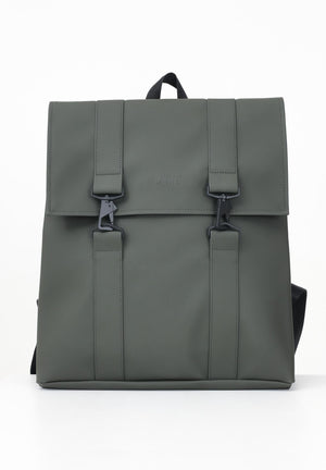 RAINS Zaino MSN verde per uomo e donna RA13300 GREE RAINS 