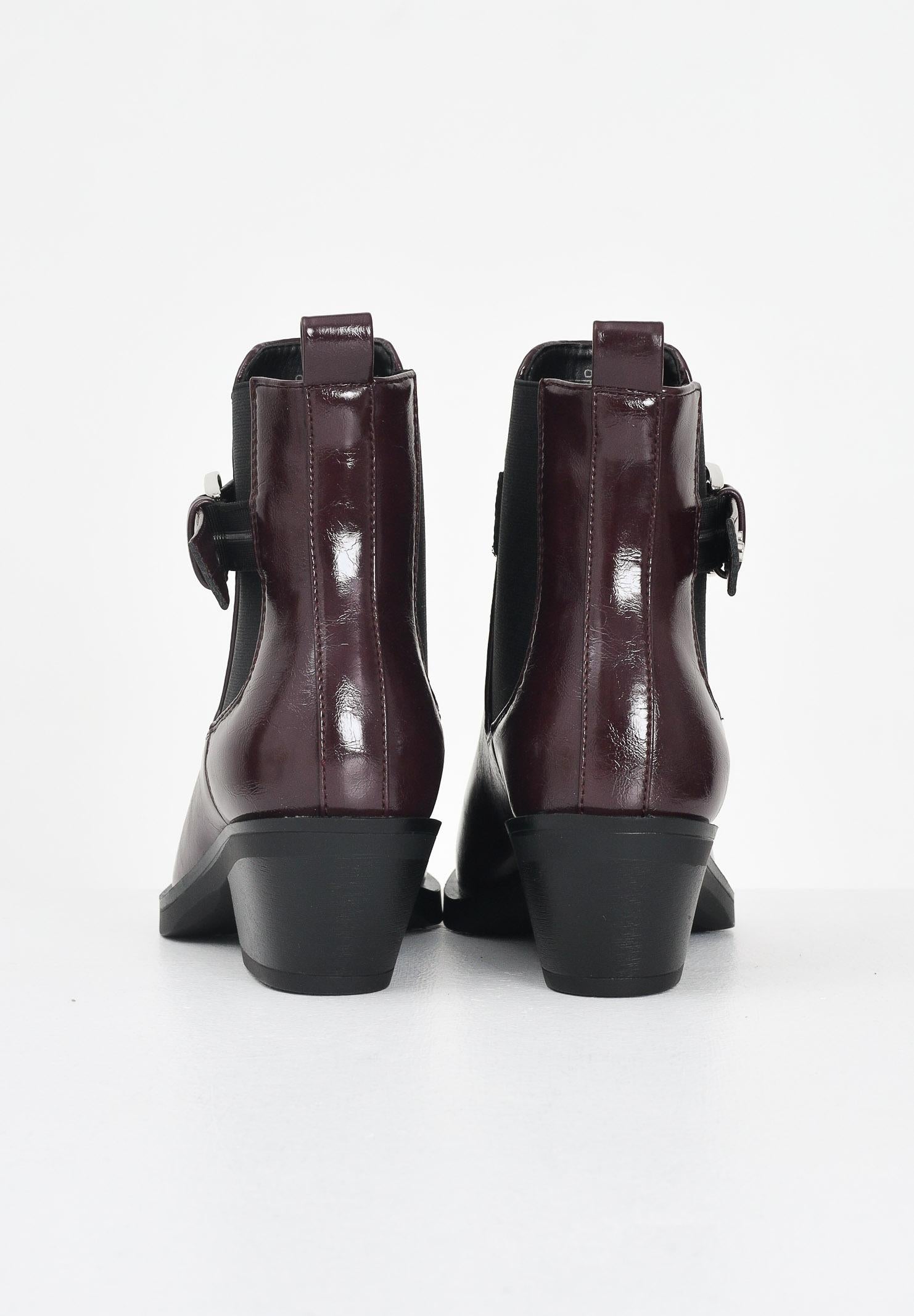 ONLY Stivaletti bordeaux da donna 15356360 Burgundy ONLY 