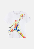 JORDAN T-shirt a manica corta Super Splash bianca da bambino 95F896 001 JORDAN 
