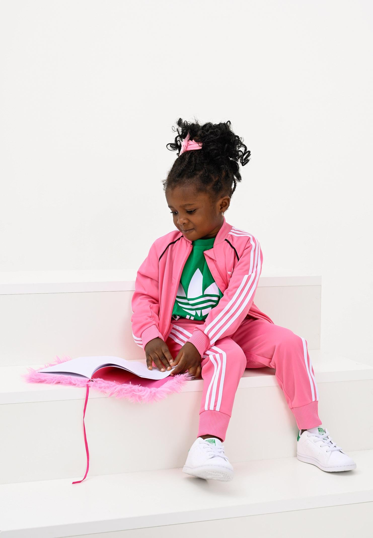 ADIDAS ORIGINALS Tuta Adicolor SST rosa da neonato JY0010  ADIDAS ORIGINALS 