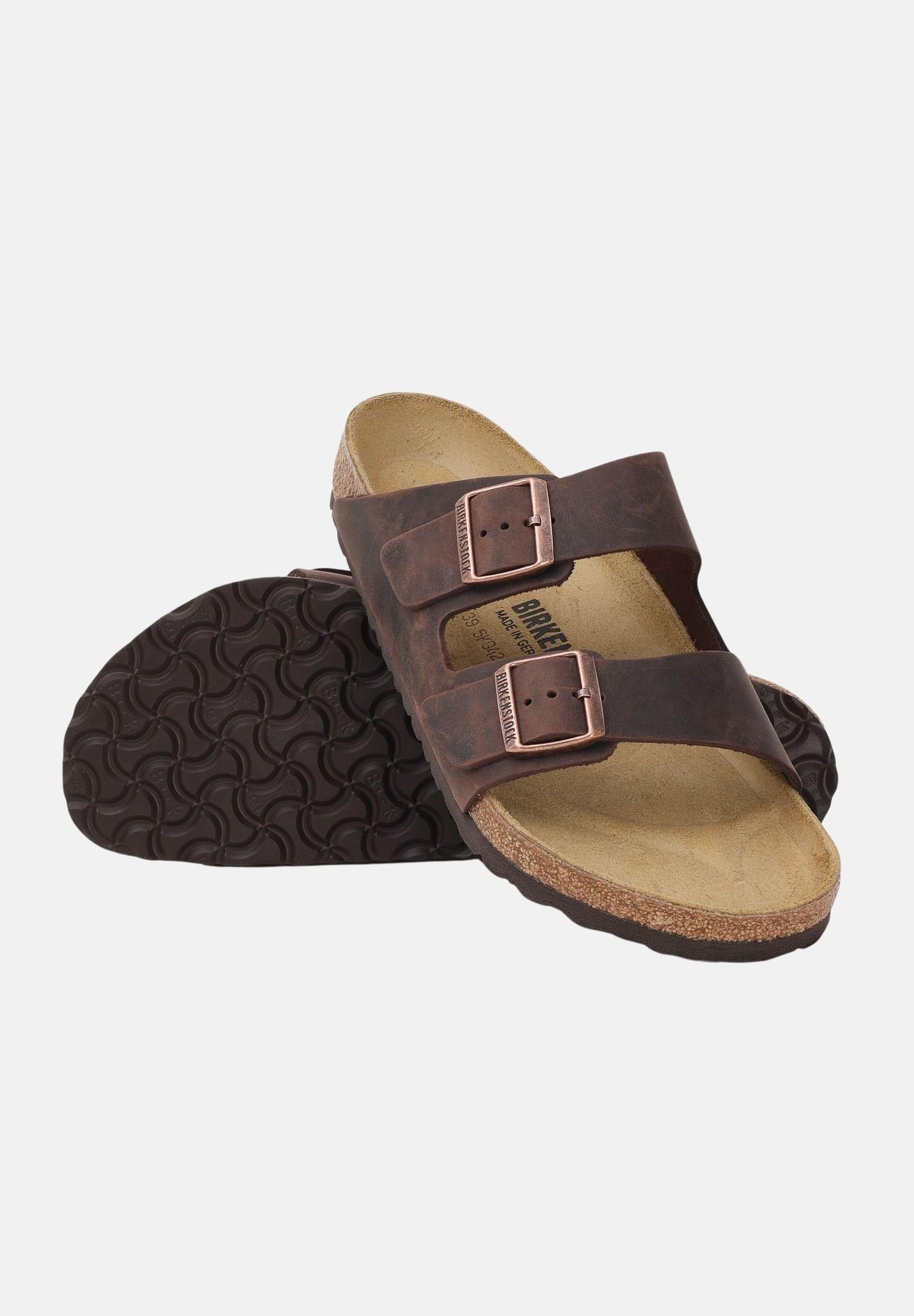 BIRKENSTOCK Ciabatte Arizona marroni per uomo e donna 052531 . BIRKENSTOCK 