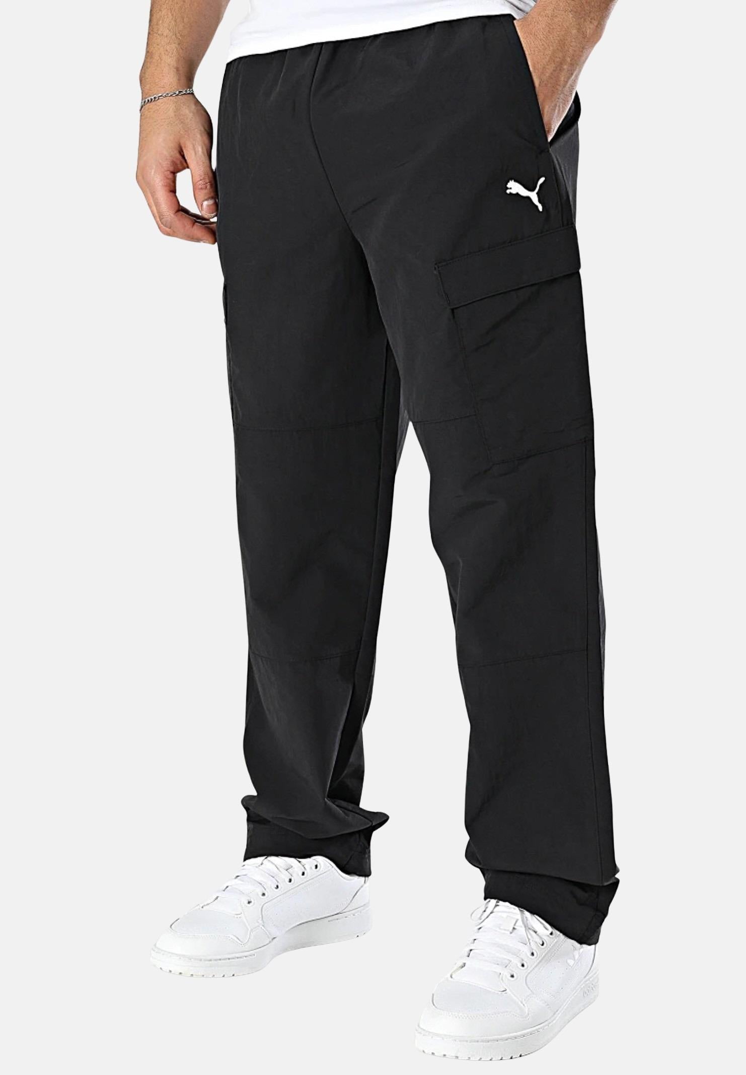 PUMA Pantalone sportivo cargo WARDROBE ESS nero da uomo 629653 92 PUMA 