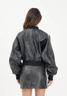 ADIDAS ORIGINALS Bomber in ecopelle SST PLEATHER nero da donna KE5035 . ADIDAS ORIGINALS 