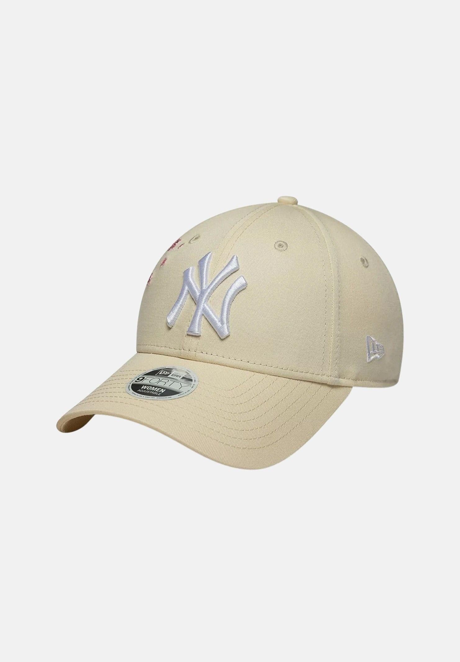 NEW ERA Cappello con visiera 9FORTY New York Yankees MLB Floral Icon crema da donna 60856330 . NEW ERA 