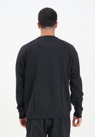 ADIDAS ORIGINALS Felpa girocollo Trefoil Essentials Crew nera da uomo IY4932 . ADIDAS ORIGINALS 
