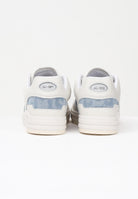 GCDS Sneakers panna da uomo con inserti in denim chiaro GCU1011 460 GCDS 