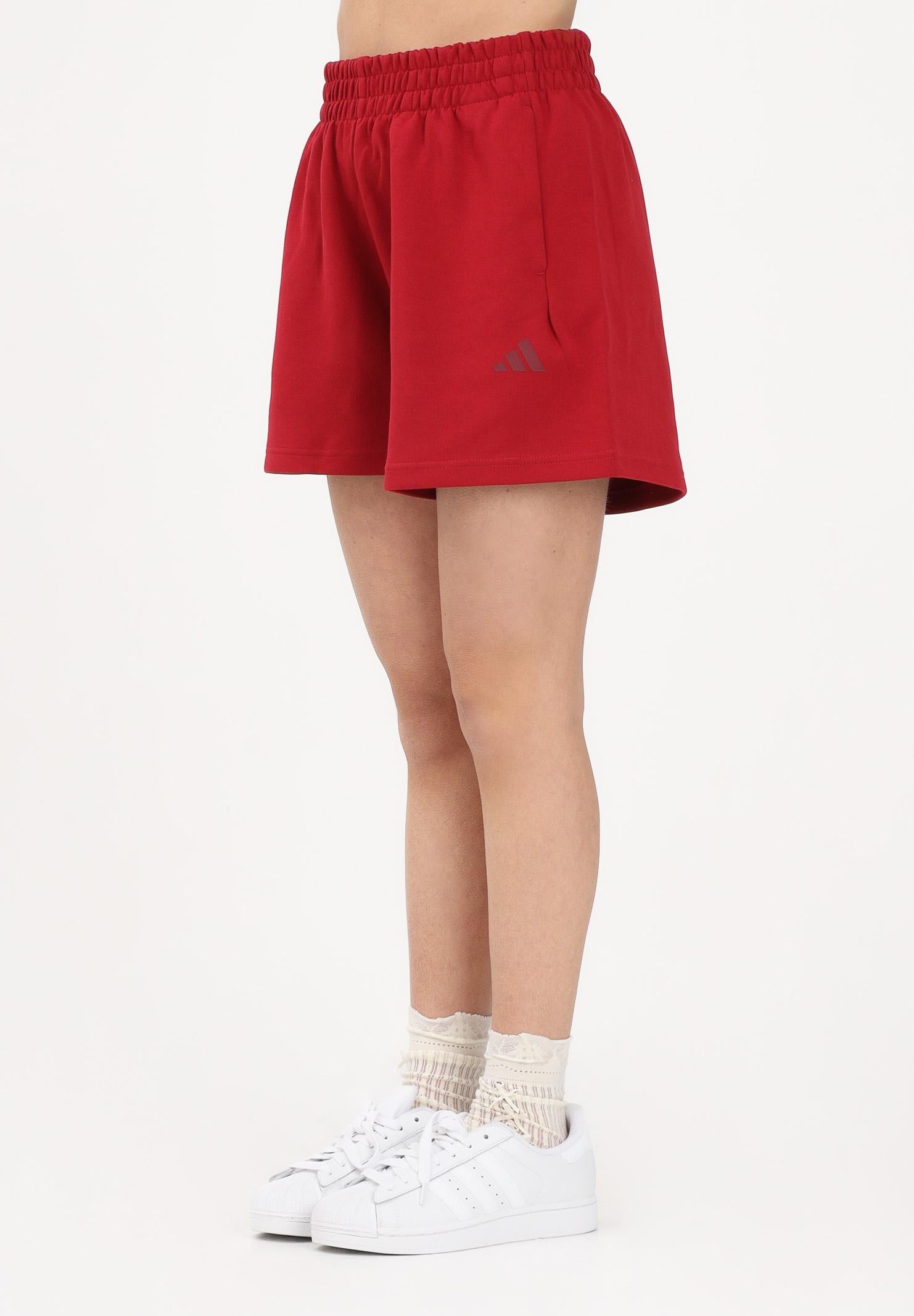 ADIDAS PERFORMANCE Shorts sportivo Future Icons Small Logo rosso da donna KD7707 . ADIDAS PERFORMANCE 