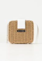 MARNI Borsa a tracolla Pic-Nic in tessuto effetto rafia da donna M01474M00UY 0M704 MARNI 