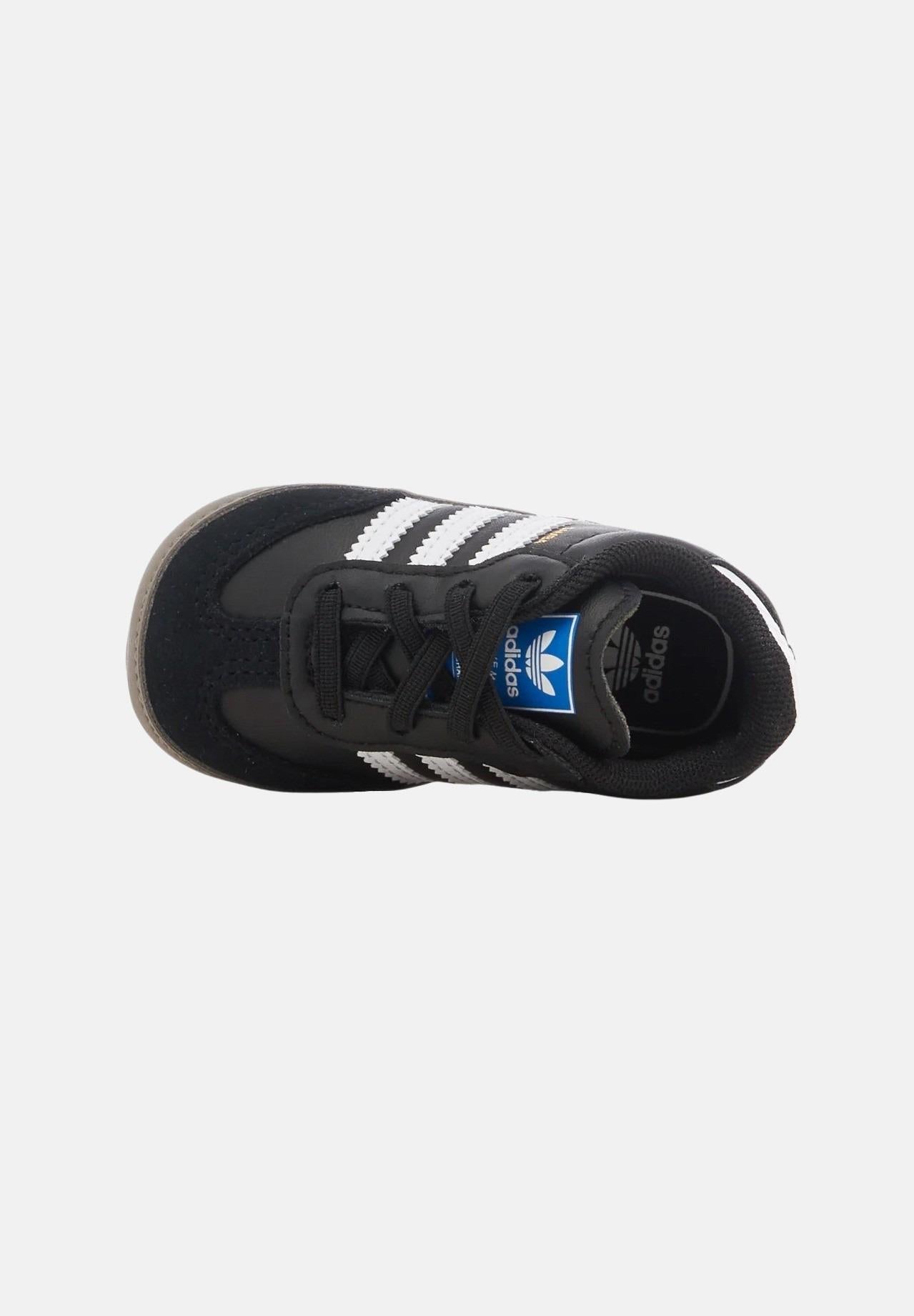 ADIDAS ORIGINALS Scarpe da culla Samba nere da neonato JI2757 . ADIDAS ORIGINALS 