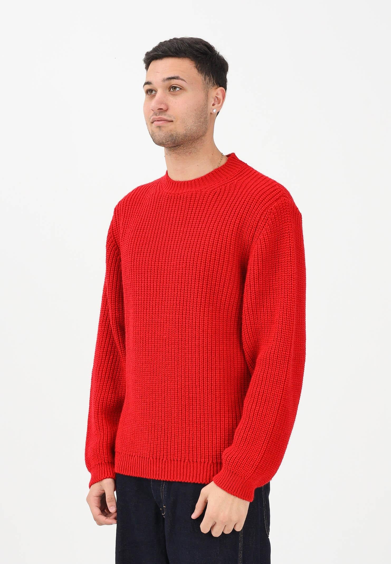 I'M BRIAN Maglione girocollo rosso da uomo MA3023 RO I'M BRIAN 