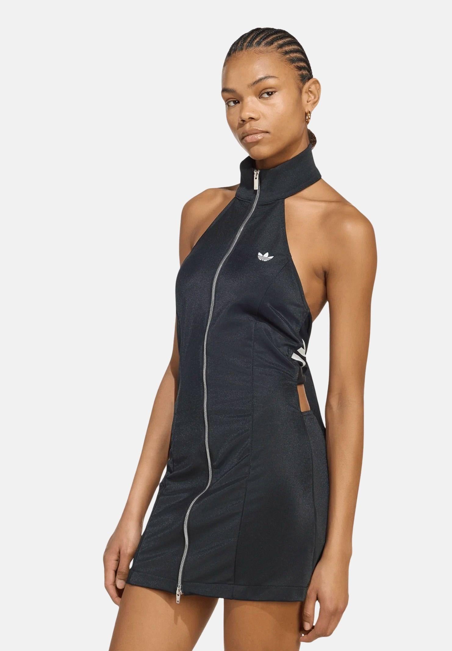 ADIDAS ORIGINALS Abito corto Open Back Dress nero da donna KS4163 . ADIDAS ORIGINALS 