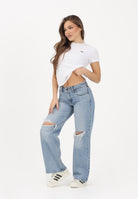 LEVI'S Jeans Low Loose in denim chiaro da donna A5566-0044 . LEVI'S® 