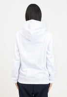 Felpa con cappuccio bianca per donna e bambina rifinita da logo stile college DQ2466D0094 DQ100 DSQUARED2 