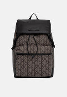 CALVIN KLEIN zaino jacquard con logo impermeabile colore Lotus Beige-Black, beige e nero, unisex. LV04D3378G 7UL CALVIN KLEIN 