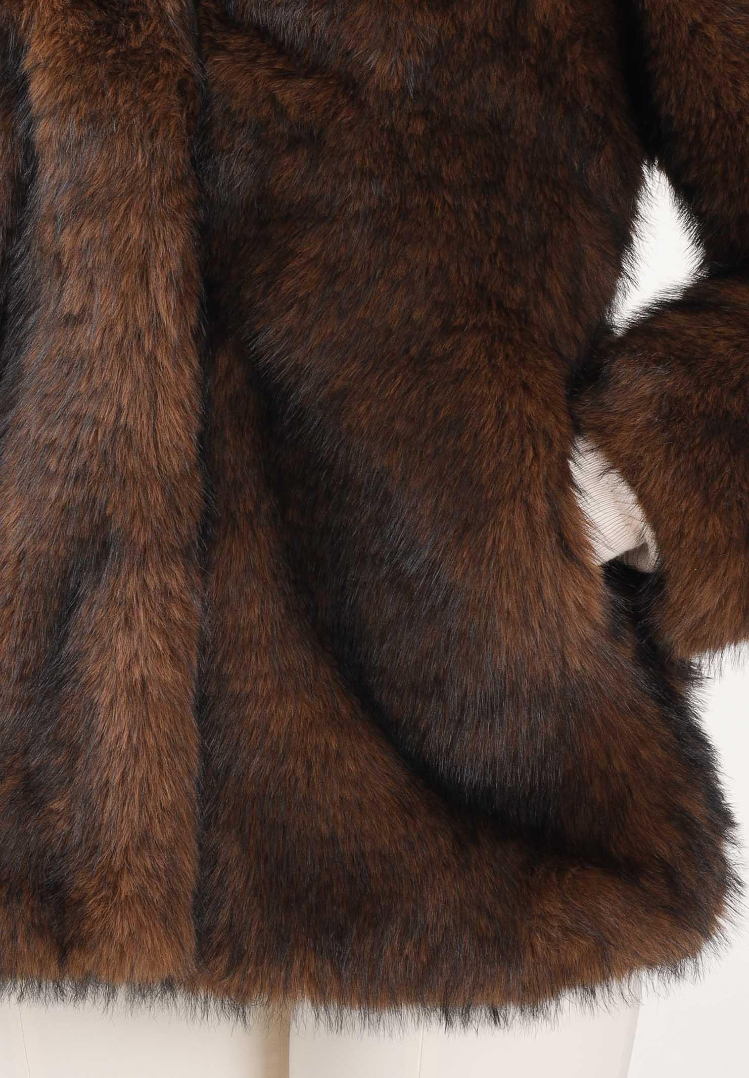 MEHRAN Pelliccia marrone da donna 25297DBRW DBRW MEHRAN 