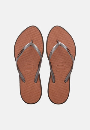 HAVAIANAS Infradito Havaianas Slim Point marroni da donna 4149584 0727 HAVAIANAS 