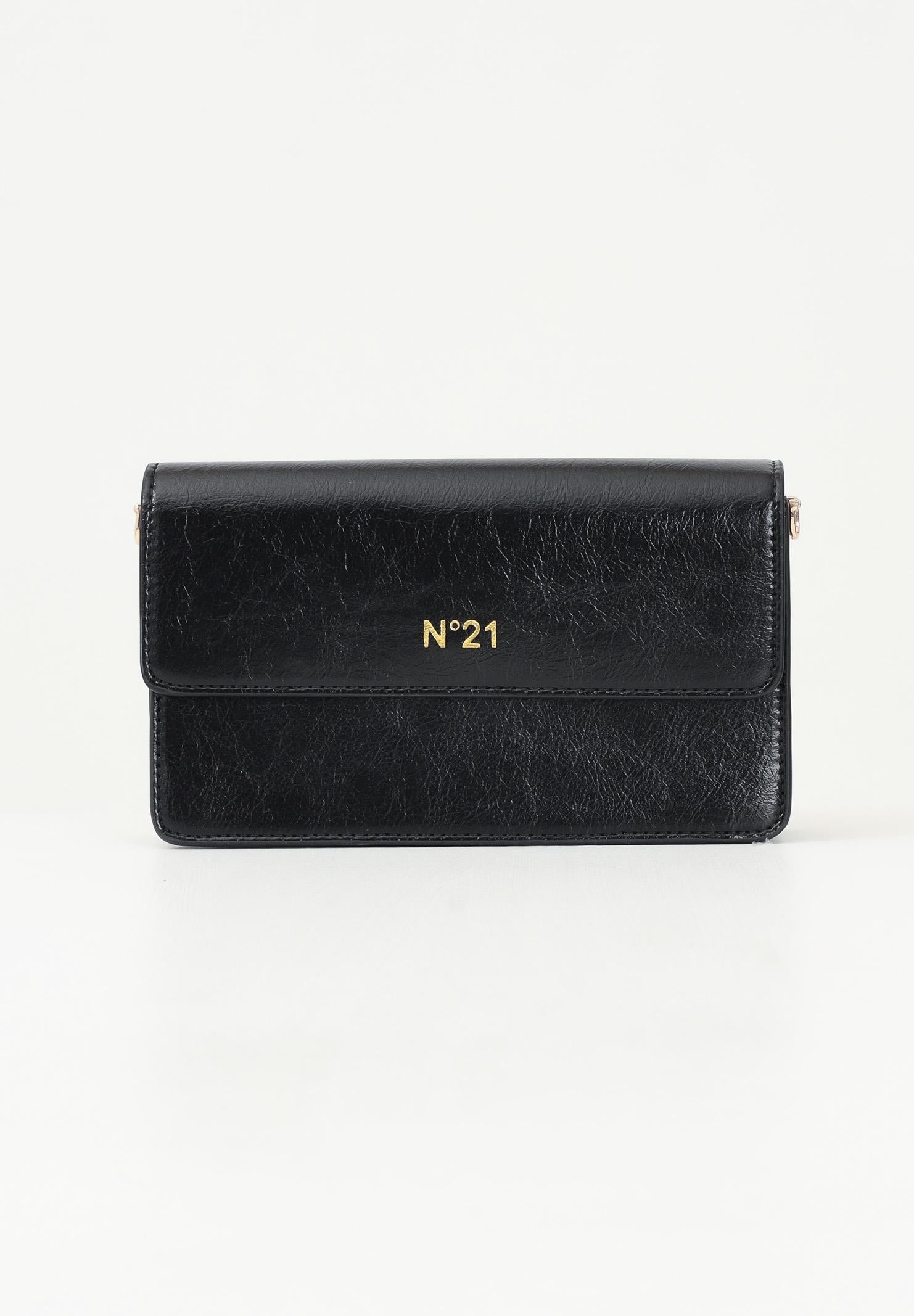 N21 Pochette nera da donna effetto lucido dalla forma rettangolare N2104RN0246 0N900 N21 
