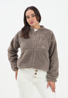 THE NORTH FACE Felpa con zip Extreme Pile marrone da donna NF0A88ZBBOW1  THE NORTH FACE 