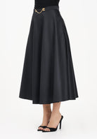 ELISABETTA FRANCHI Gonna midi nera da donna GO15661E2 110 ELISABETTA FRANCHI 