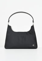 CALVIN KLEIN Borsa a spalla nera da donna con logo LV04K3219G UB1 CALVIN KLEIN 