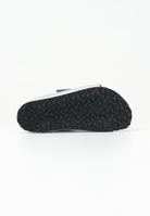 BIRKENSTOCK Ciabatte Arizona argento da bambina 1019400 . BIRKENSTOCK 
