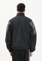 ADIDAS ORIGINALS Giacca a vento SANTIAGO nera e grigia da uomo KS8326 . ADIDAS ORIGINALS 