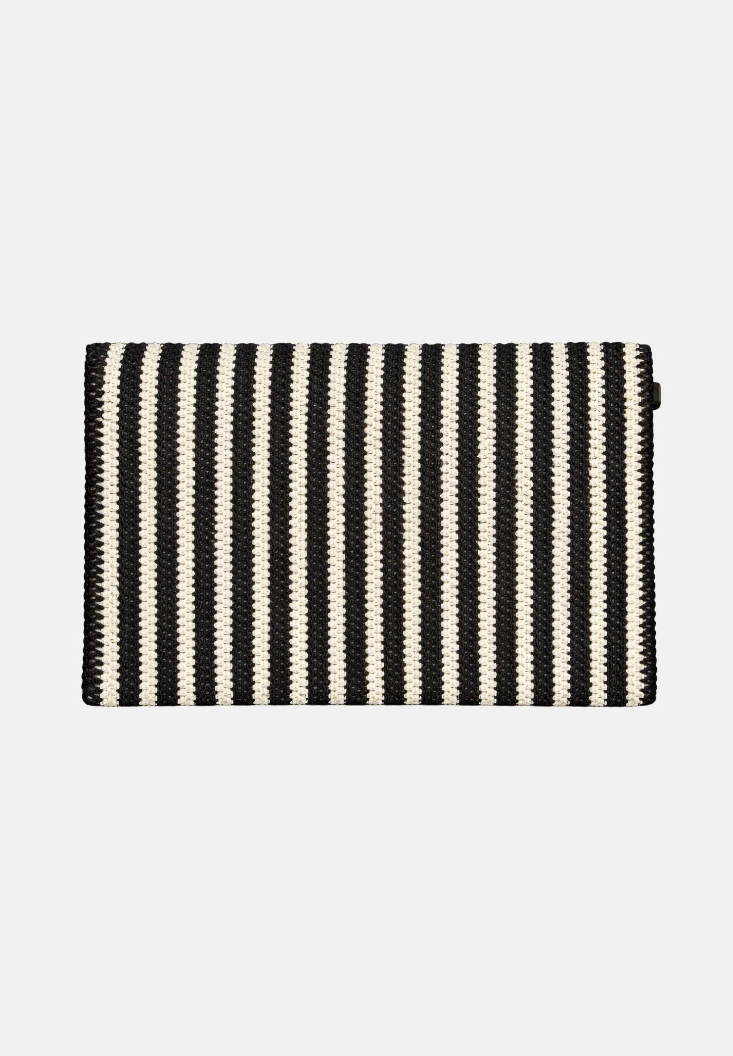 MARC ELLIS Pochette Buby Eivissa C nera e panna da donna BUBY-EIVISSA-C BLSA MARC ELLIS 