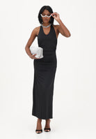 ONLY Abito midi nero da donna in tessuto stretch 15372734 BLNE ONLY 