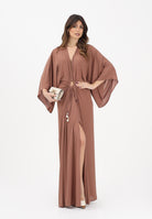 ALMA SANCHEZ Abito lungo Wiki caramello da donna AS26089TG CA ALMA SANCHEZ 