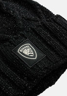 BLAUER Berretto di lana DACIA nero da donna con pon pon 25WBLDA05335-007349 070 BLAUER 