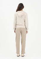 ADIDAS PERFORMANCE Tuta Essentials Linear beige da donna KB8440 . ADIDAS PERFORMANCE 