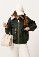 BARBOUR Giubbotto Maxine oliva da donna 252MLWX1488 OL99 BARBOUR 