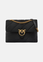 PINKO Shopper Extra Love Bag Puff nera da donna 103347A358 Z99Q PINKO 