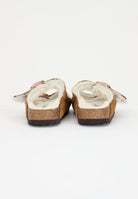 BIRKENSTOCK Ciabatte Arizona pelliccia di agnello beige per uomo e donna 1001135 . BIRKENSTOCK 